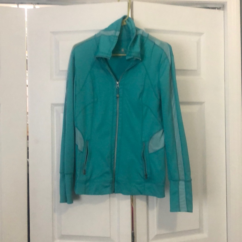 Teal jacket